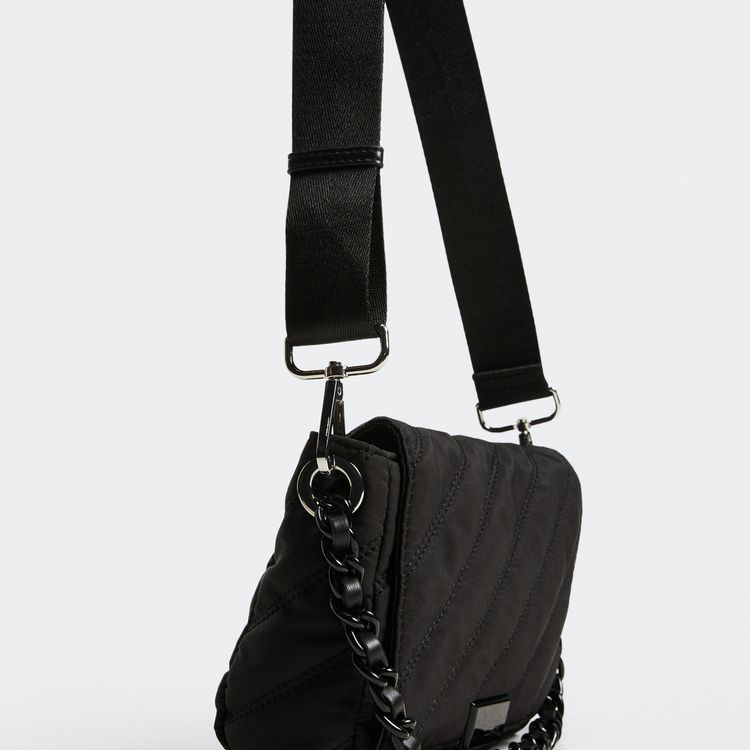 Quilted Chain-Strap Handbag | Talbots
